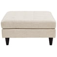 thumbnail image 3 of Modway EEI-2139-BEI Empress Mid-Century Modern Upholstered Fabric Large Ottoman, Beige, 3 of 4