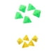 thumbnail image 1 of Paquete dados de múltiples caras de acrílicas para RPG accesorios de enseñanza de matemáticas suministros amarillo azul perfke Dados de varios lados, 1 of 9