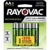 Rayovac Rechargeable AA Batteries (8 Pack), NiMH Double A Batteries
