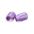 thumbnail image 4 of Uxcell 8 x 18mm Aluminum No Tie Turnbuckle Glossy Shoelace Buckle Purple 12 Pack, 4 of 5