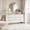 White, variant on AISWORD 9 Drawer Dresser, Modern Wooden Dresser Chest with Metal Handles, Large Storage for Bedroom, White
