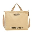 thumbnail image 5 of Fwttom Canvas Tote Bag, Hand Carry Crossbody Convertible Tote Purse, Machine-Washable Large Tote Bags for Women Makeup, Shopping, Travel, Commuting & Work Bag, 5 of 5