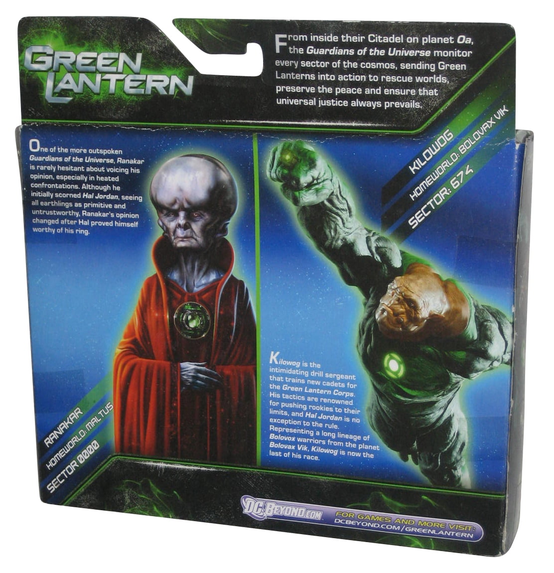 Green Lantern Guardians of theUniverse Kilowog & Ranakar Action Figure, 2 Pack