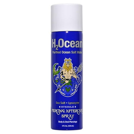 H2Ocean 4oz Piercing Aftercare Spray - Walmart.com