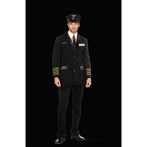 Dreamgirl Men's Mile High Pilot "Hugh Jorgan"