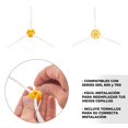 thumbnail image 4 of Accessory Kit Compatible With Irobot Roomba 500/600/700 - Pack Of 6x Side Brush Robot Vacuum Cleaner - Cleaning Replacement Kit, 4 of 5