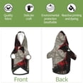 thumbnail image 6 of KLL Dark Red Hooded Girl for Basic Dog Hoodie - Pet Hoodie Sweater with Leash Hole - Cute Dog Sweatshirt - Pet Clothes Hooded Sweatshirt for Dog & Cat -Small, 6 of 8