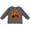 Charcoal, variant on Red Tractor Big Brother Boys Long Sleeve Toddler T-Shirt