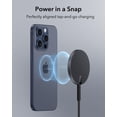 thumbnail image 2 of ESR para cargador Magsafe, almohadilla de carga para iPhone, cargador inalámbrico iPhone compatible con iPhone 16/15/14/13/12 Series, AirPods 4/3/Pro/Pro 2, fuerte cargador magnético con cable A/C, ne, 2 of 5