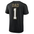 thumbnail image 3 of Men's Black Vegas Golden Knights Father's Day #1 Dad T-Shirt, 3 of 3