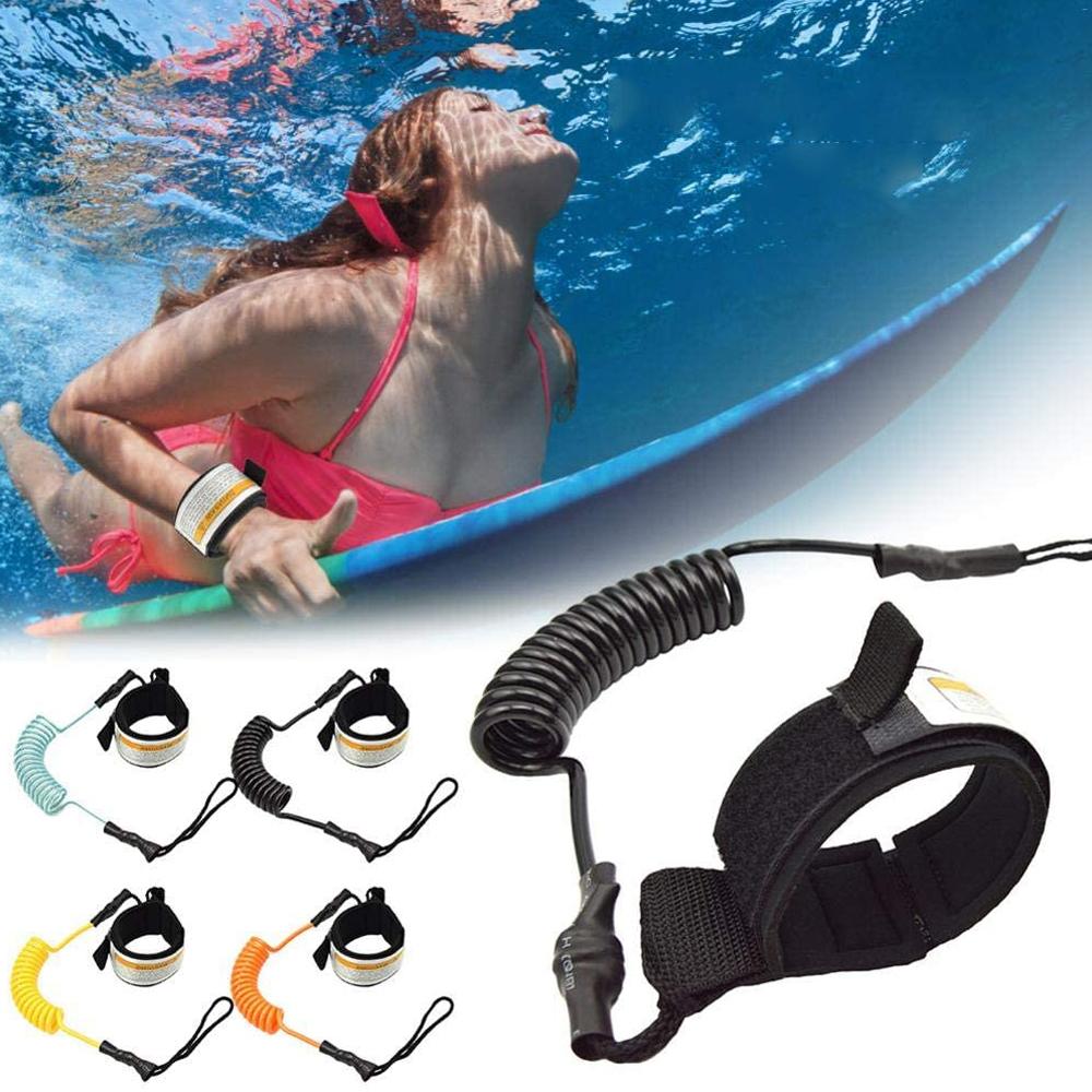 Lot De 5 Cordons De Laisse Pour Planche De Surf Ou Longboard - Nylon, 36 Cm De Long - Épaisseur 4 Mm