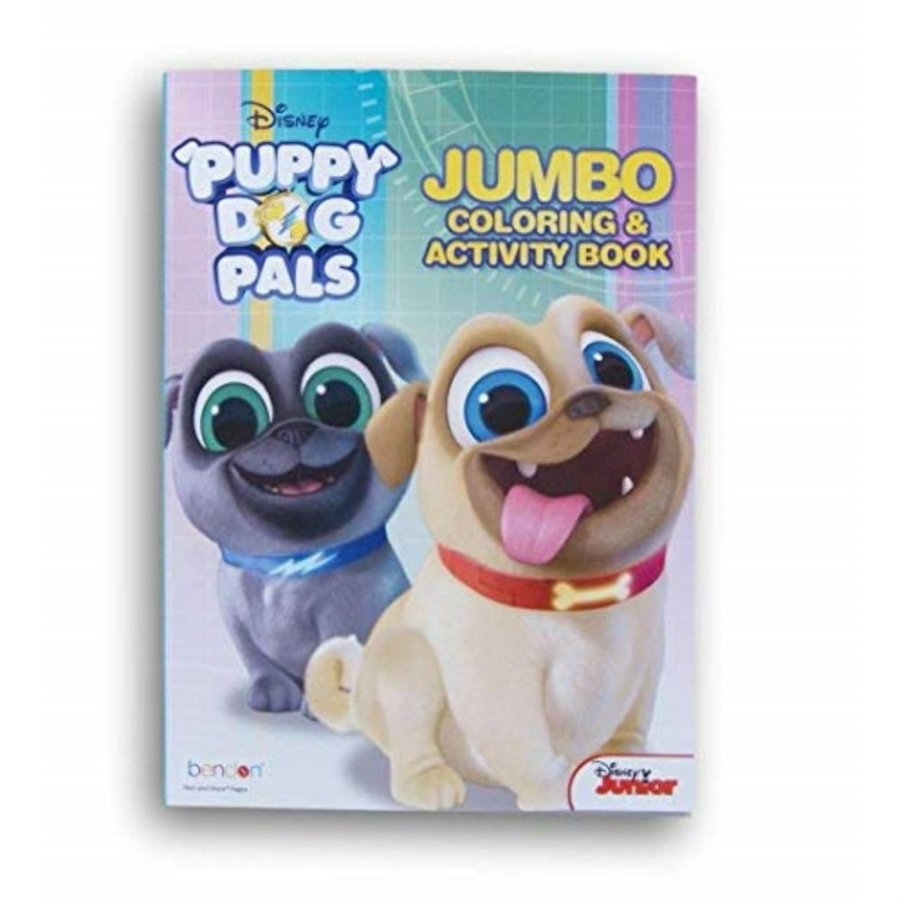 Puppy Dog Pals Coloring and Activity Book - 64 Pages - Walmart.com