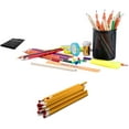 thumbnail image 4 of Emraw No 2 HB Wood Cased Yellow Pencils W/Eraser Top - 40pk Unsharpened Pencil, 4 of 4