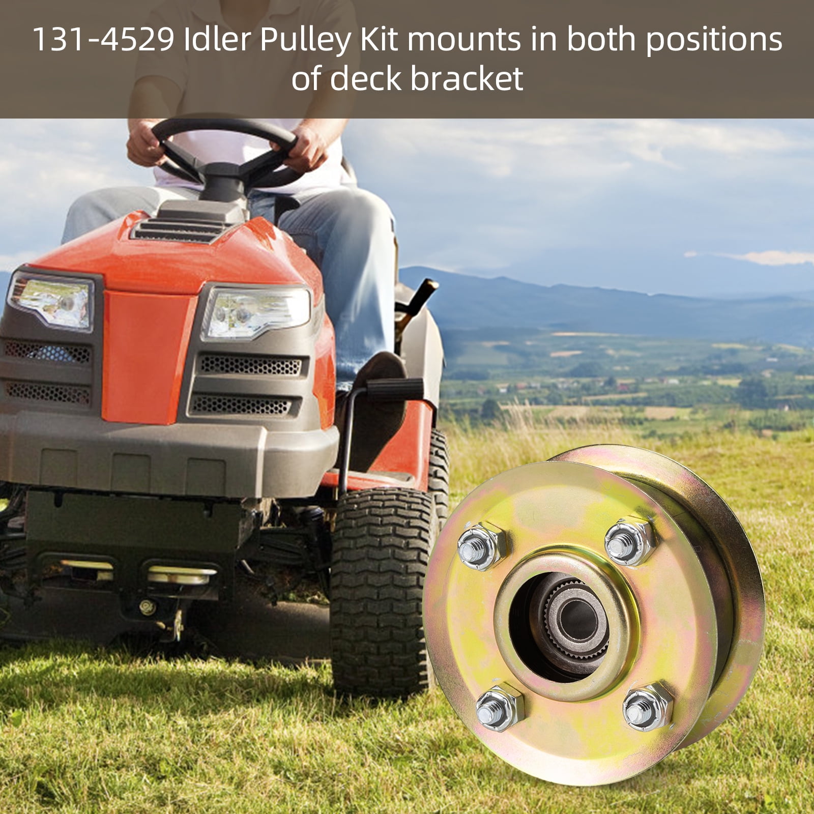 Mower accessory Toro 30 Mower Belt 30 Deck Idler Kit 131 4509 125 2532 Kit Compatible 131 4529 Mower Deck Mower With Toro Mower 131 4509 Od70mm 131 4529 125 2532 Lawn Mower 2 Od70mm Walmart