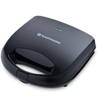 Toastmaster 2 Slice Sandwich Maker, Electric Grilled Cheese Maker