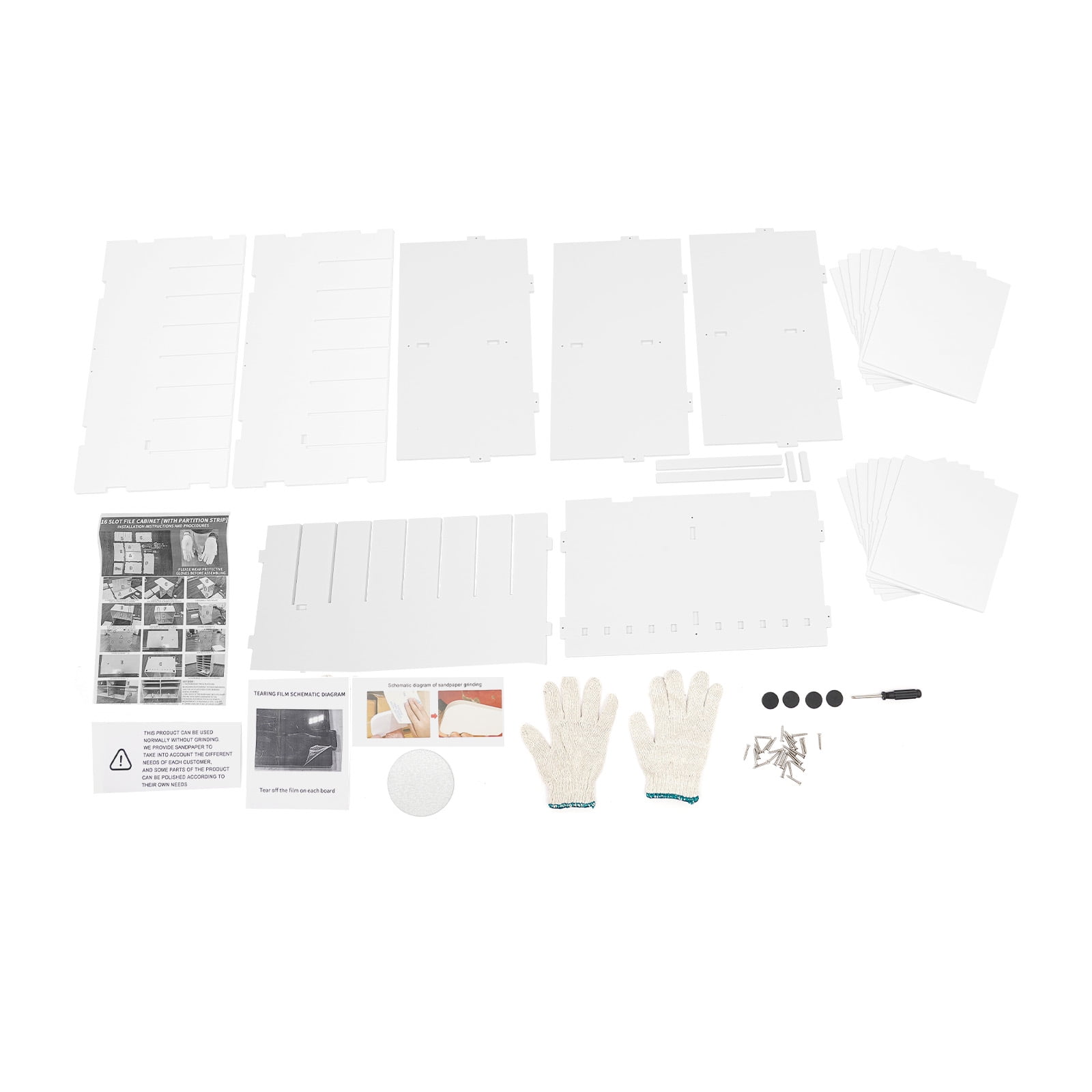 16-slot File Organizer, File Organizer, File Storage Holder