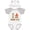 White & Heather w/ Ears, variant on Inktastic I Love Camping Boys or Girls Baby Bodysuit