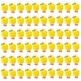 thumbnail image 2 of Bewildely 60 piezas de pollo de Pascua, artesanía de plástico, pollo, fibra química, exhibición Artificial, decoración de festival, adorno Kits de decoración para fiestas, 2 of 6