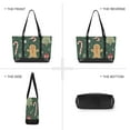 thumbnail image 6 of FORMRS Canvas Laptop Tote Bag for Women with 15.6" Computer Compartments Shoulder Handbag, Christmas Gingerbread, 6 of 7