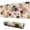 Yorkie Dog, variant on Long Mouse Pads for Desk,Yorkie Dog and Pioneer Flower Desk Mats on Top Of Desks, Desk Mouse Pad Extra Large with 3mm Non-Slip Base and Stitched Edge for Gaming,Office,Work,Home 31.5"x11.8"
