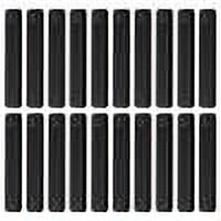 Clip de pantalla de ventana Clip de pantalla de imán de fijación fuerte a prueba de herrumbre (negro 20PCS)