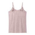 thumbnail image 5 of BUIGTTKLOP Camisole Tops for Women with Built-In Bra Adjustable Straps Cami Scoop Neck Side Ruched Layering Tanks, 5 of 7