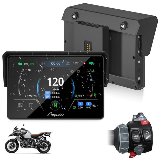 Motocicleta CarPlay y Android Auto para BMW Carpuride W502BS Pro