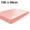 Pink, variant on Unique Bargains Satin Silk Fitted Bed Sheet with Deep Pocket Ultra Luxury Smooth and Comfy Twin White