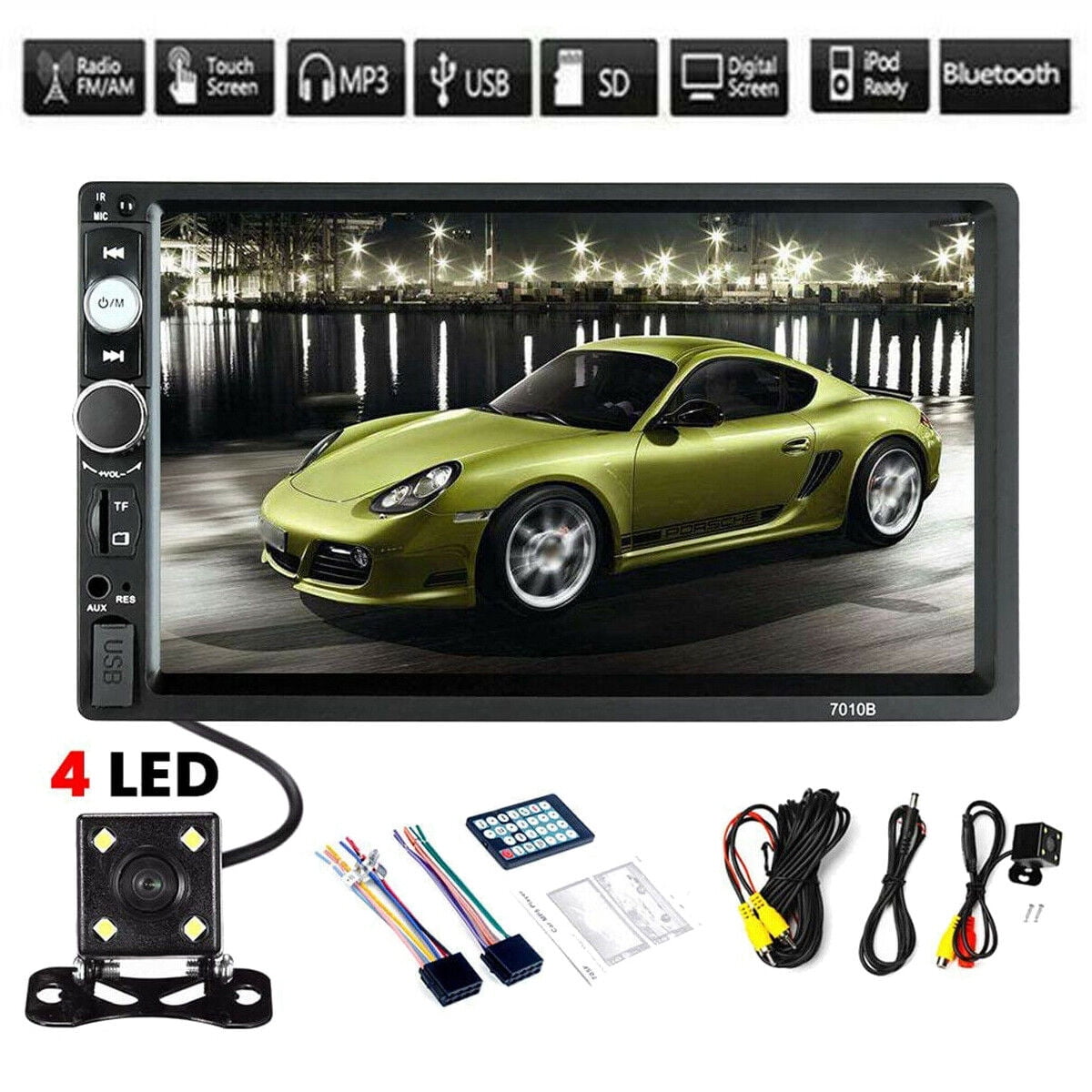 Vehicle 7 Inch Car Stereo Bluetooth Double 2 Din MP5 Player FM Car