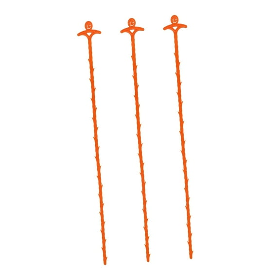 Draino 3 Pcs Unclog Cleaning Tool Pipe Tool Toilet Sink Sewer Pipe Dredging Tool Drain Auger Cleaning Tool for Sink Hair Catcher Drain Clog Snake Orange Abs Floor Drain