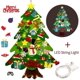 thumbnail image 1 of Felt Christmas Tree, Diy Christmas Tree Diy Christmas Set Hanging Replica For Children Christmas Gift, 1 of 4