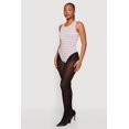 thumbnail image 3 of Women's Striped Sleeveless Thong Bodysuit, 3 of 4