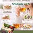 thumbnail image 3 of Betel Natural Anxietyzero Herbal Tea 24 Bags, Caffeine-Free Herbal Infusion with Ashwagandha, Valerian, Chamomile & Passion Flower, 3 of 5