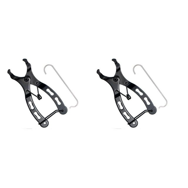 QualitChoice 2 Pcs Pinces à Chaîne pour Vélos Libération Rapide Lien Portable Réparation Vélo Type 2 2ensemble