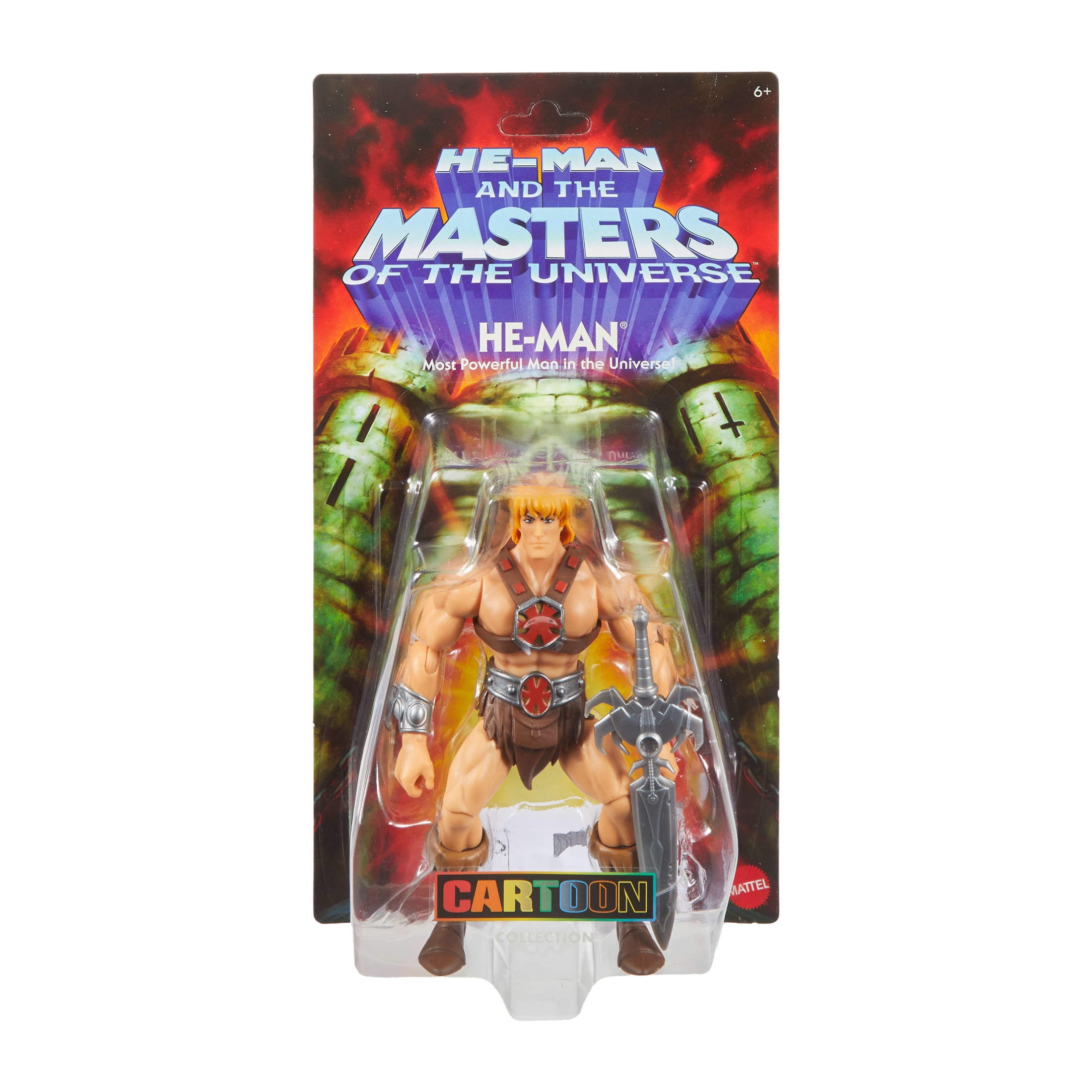 Masters of the Universe, He-Man Action Figure, Multicolor, 5.5