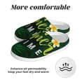 thumbnail image 6 of Lsque Tropical Summer Vibes Pattern Womens Comfort Cotton on Scuff With Memory Foam and Anti-skid Sole Slipper-40/41, 6 of 7