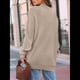 thumbnail image 5 of Cárdigan Extragrande de Punto Suave para Mujer con Bolsillos Caqui XXL, 5 of 6