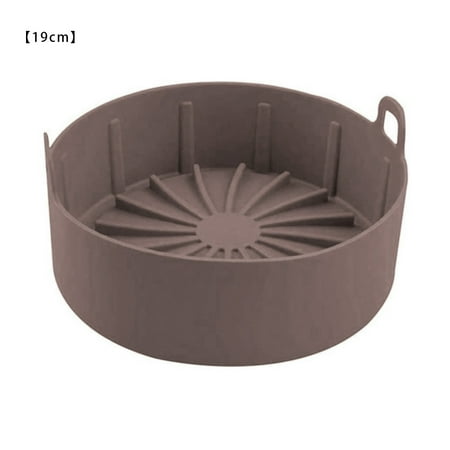

Wrea Air Fryer Pot Silicone Air Fryer Basket Heat-resistant Non-stick Pan