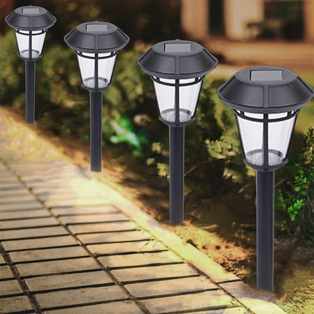 

BeforeyaynSolar Street Light - Solar Street Light Against A Variety Of Extremis Weather Automatic On/off Garden Lights Solar Powered For 6-8 Hours Courtyard Sidewalk