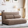 thumbnail image 2 of Harper & Bright Designs Floor Lazy Sofa Bed with Two Pillows, Floor Sofa Chair, Floor Futon Sofa Bed, Folding Video Gaming Lounger Chair, Adjustable Folding Futon Sofa Bed, 2 of 11