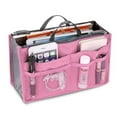 thumbnail image 2 of Bolso organizador de bolso cosmético de viaje con doble cremallera portátil multifunción para mujer, 2 of 8