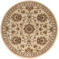 thumbnail image 3 of Sensation Traditional 8' Round Ivory and Gold Polypropylene Indoor Area Rug, 3 of 7