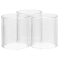 thumbnail image 1 of SEWCHICS 3Pcs Glass Finger Sleeve Slide Bars for Guitar Transparent Fit and Clear Tone, 1 of 8