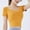 Yellow, variant on Wowcloth Clearance Women's Short Drying Yoga top with Elastic and Chest Cushion for Sports Tight Fitting