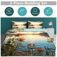 thumbnail image 6 of Duvet Cover Queen Size Butterfly 3 Pcs Duvet Cover Set Bedding Sets Queen Soft Breathable, 6 of 6