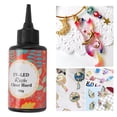 thumbnail image 1 of UV Glue, Anti Yellowing DIY Production High Transparency UV Resin Epoxy Resin  For Pendant For Necklace For Bracelet For Rings 100g,200g, 1 of 8