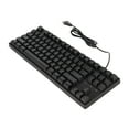 thumbnail image 1 of Mechanical Keyboard, 87 Keys USB Wired Keyboard Plug And Play  For Laptop, 1 of 8