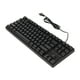 thumbnail image 1 of Teclado retroiluminado, teclado mecánico de 87 teclas, teclado para juegos, teclado con cable USB, diseño de clase mundial, 1 of 8