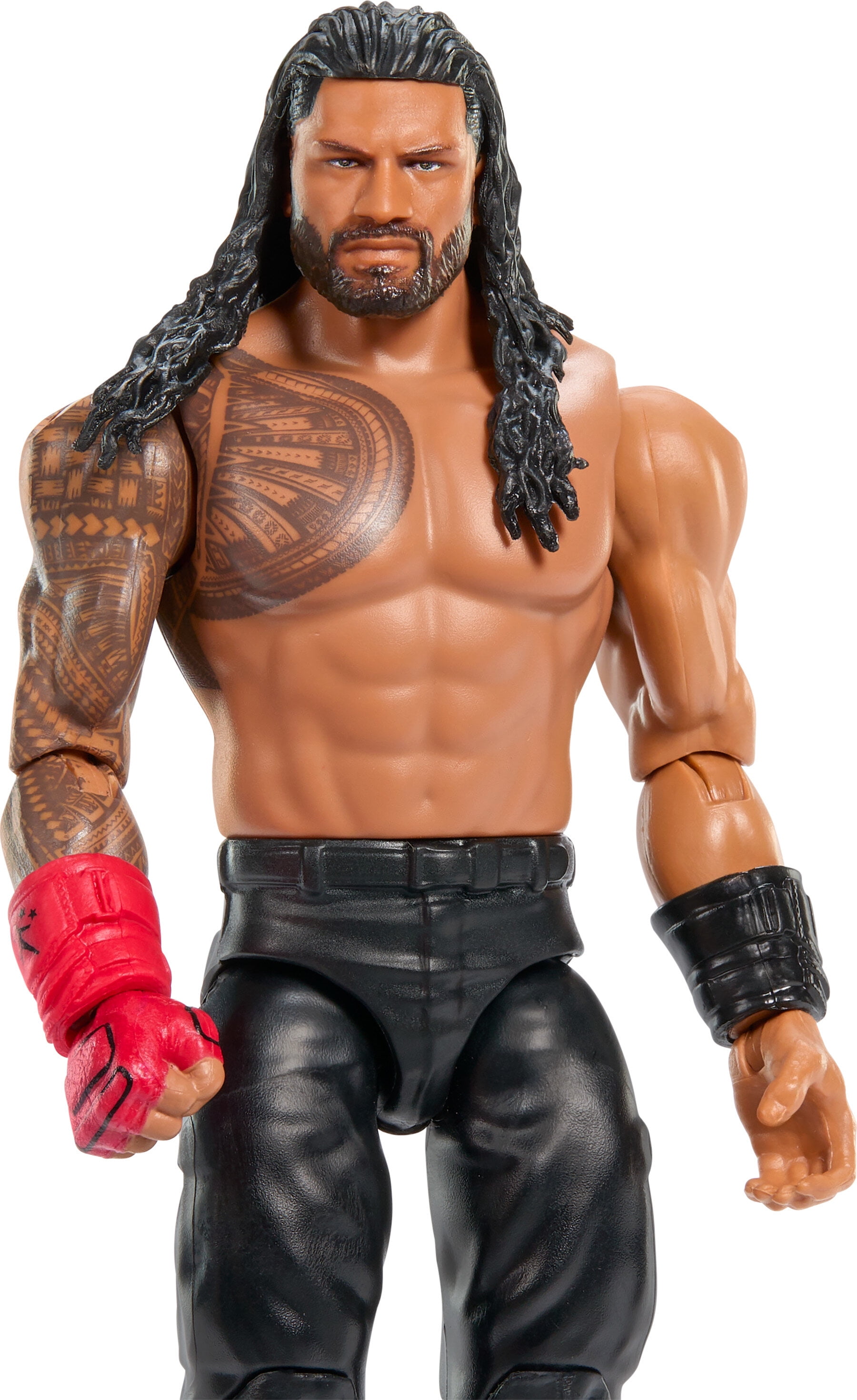 WWE Roman Reigns Action Figure, 6-inch Collectible Superstar with Articulation & Life-Like Look