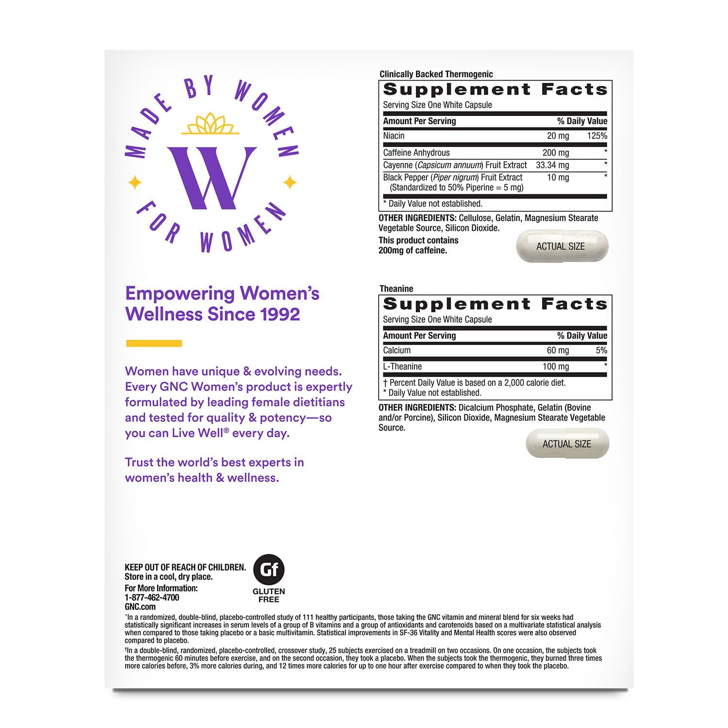 GNC Women's Energy and Metabolism Vitapak Program, Clinically Backed Multivitamin Pack For Women (1 Monthly Supply)